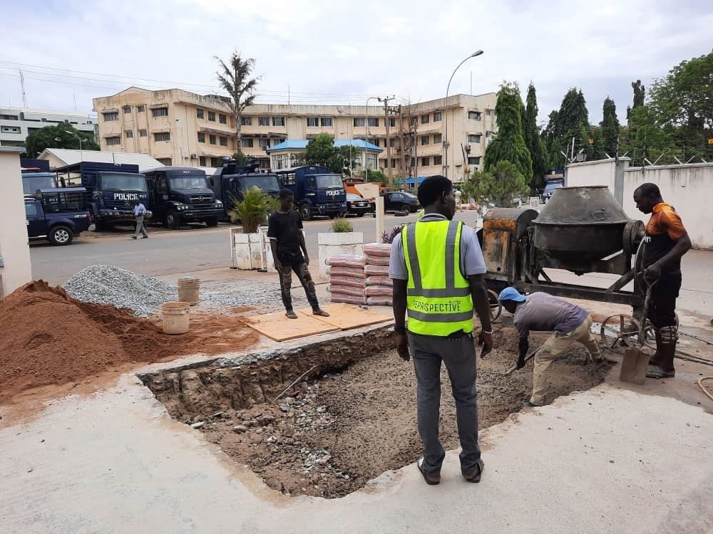Pepraspective security installation project in Nigeria