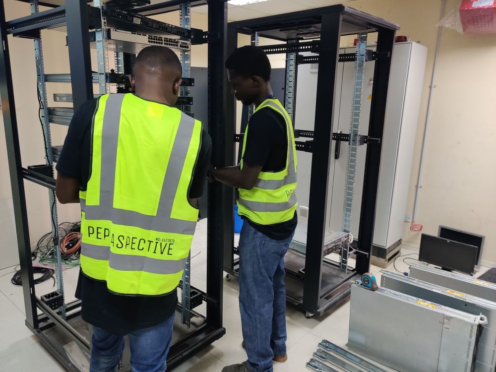 Pepraspective security installation project in Nigeria