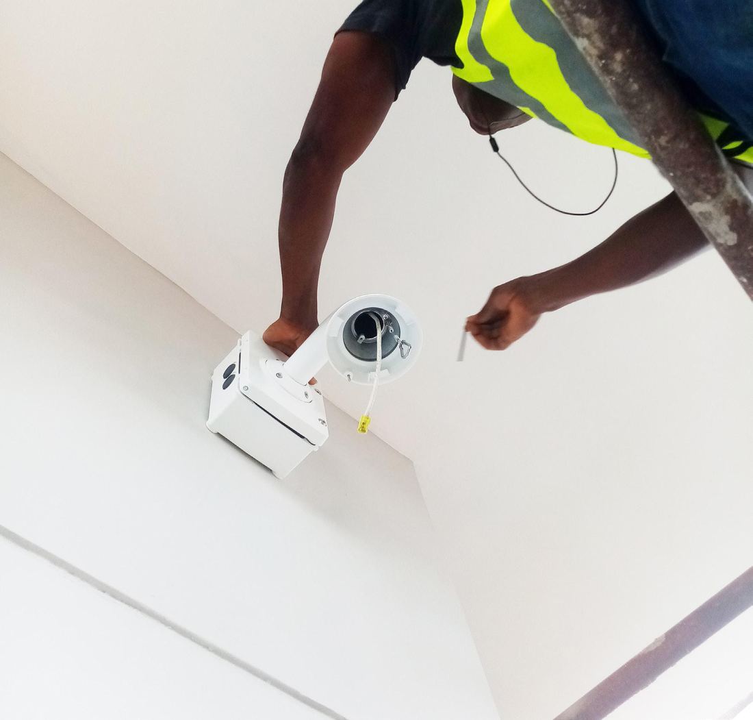 Pepraspective security installation project in Nigeria