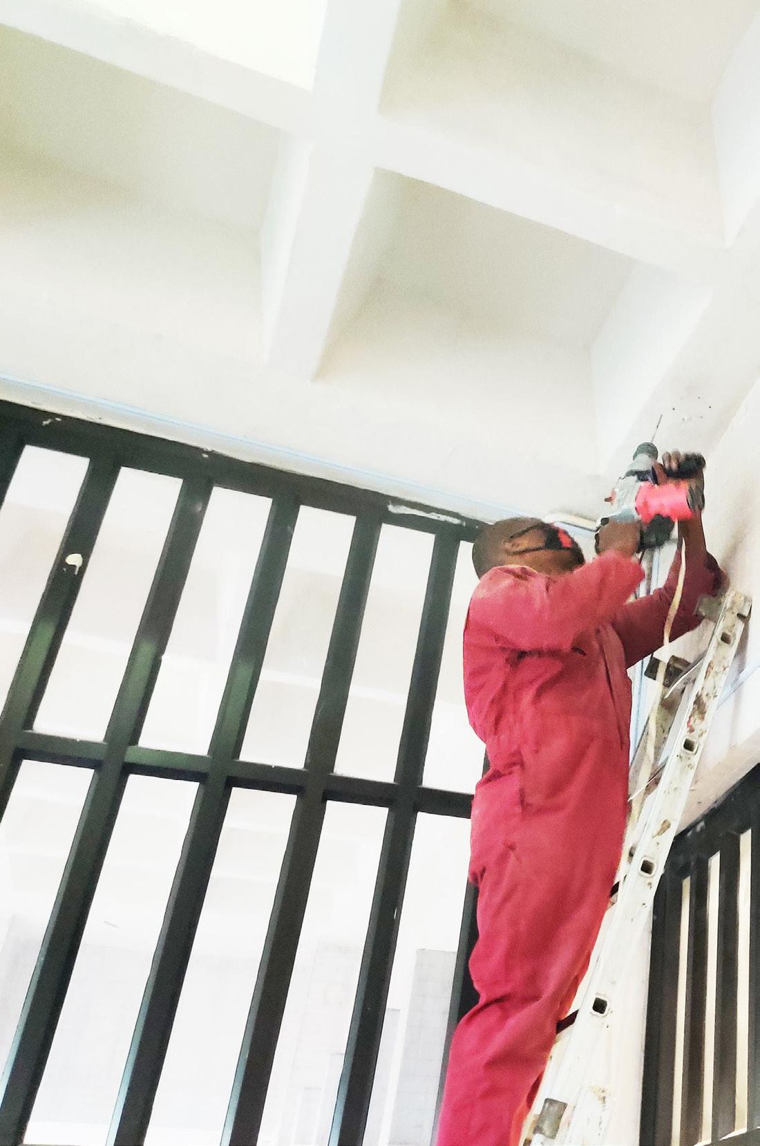 Pepraspective security installation project in Nigeria
