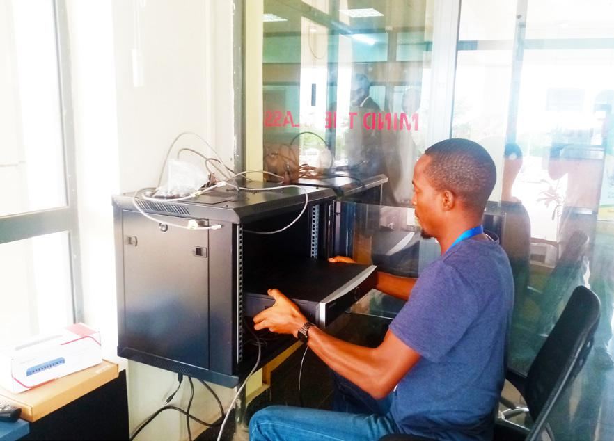 Pepraspective security installation project in Nigeria