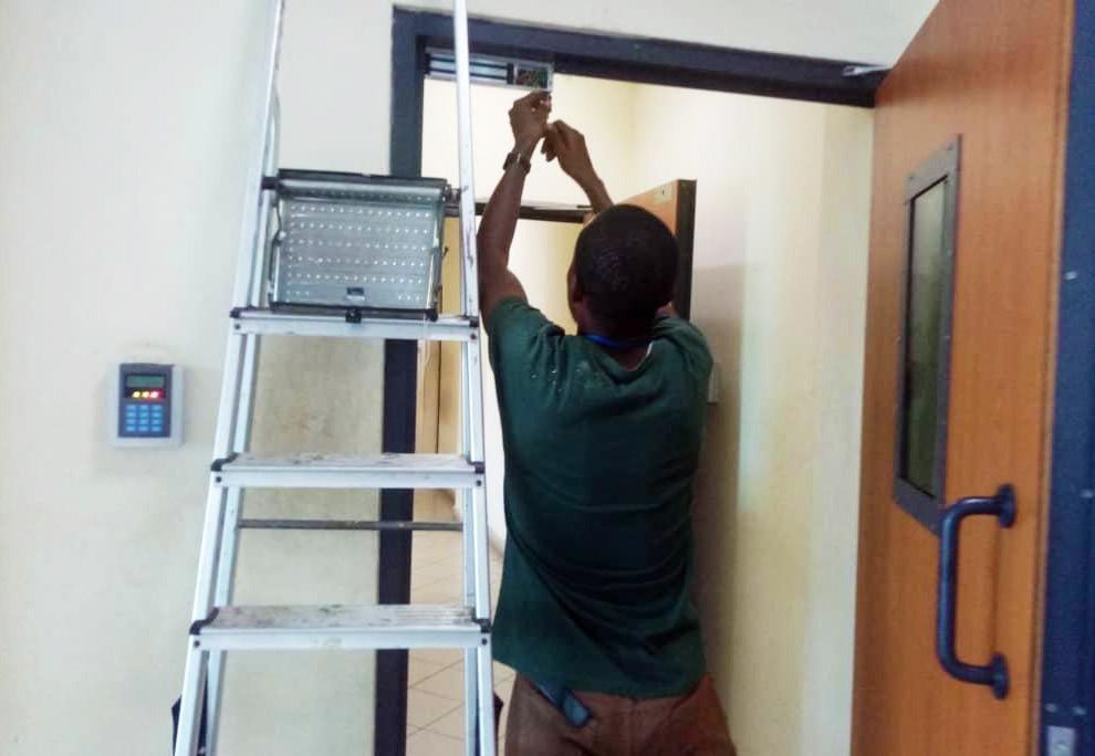 Pepraspective security installation project in Nigeria